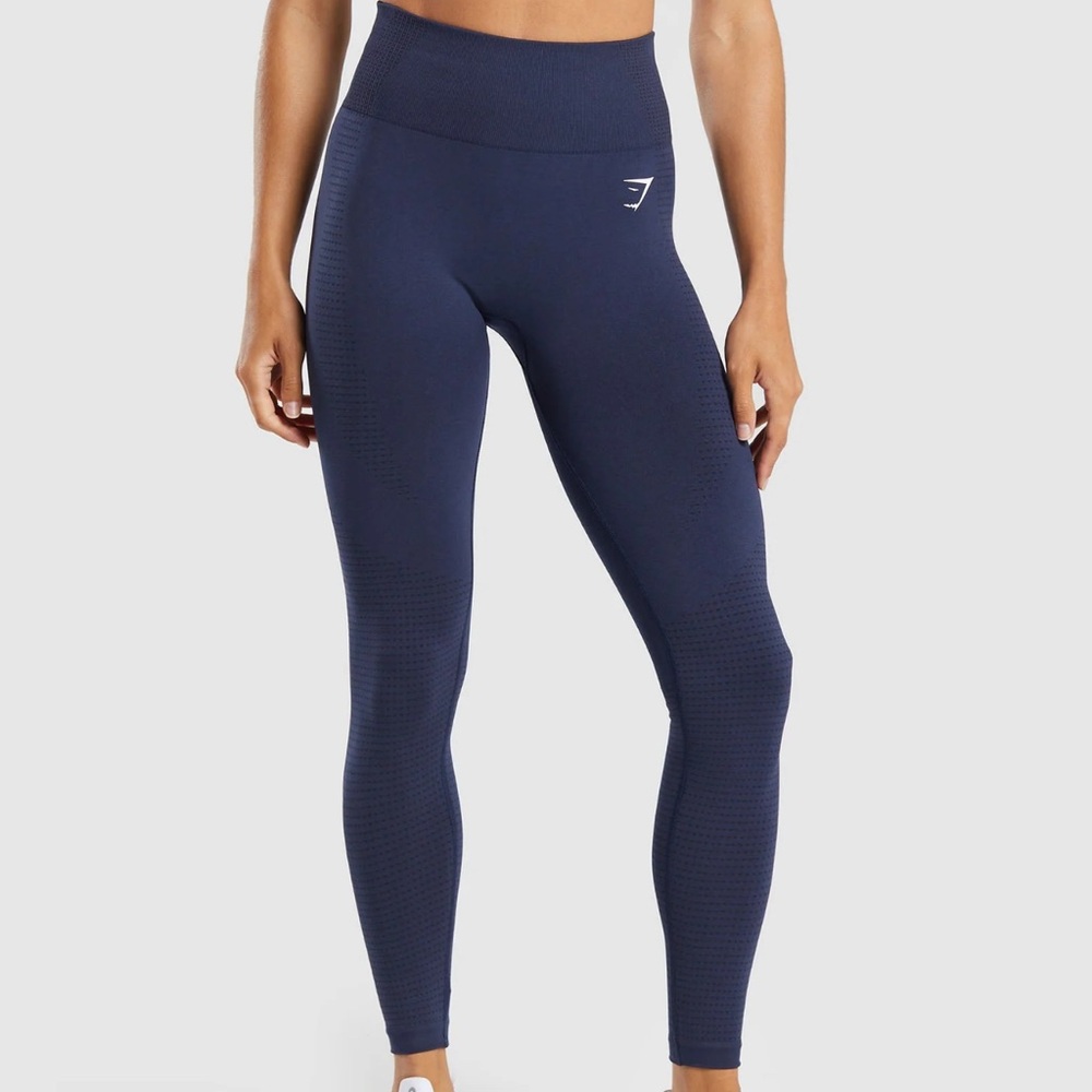 Gymshark Vital Heavy Blue Marl Leggings
